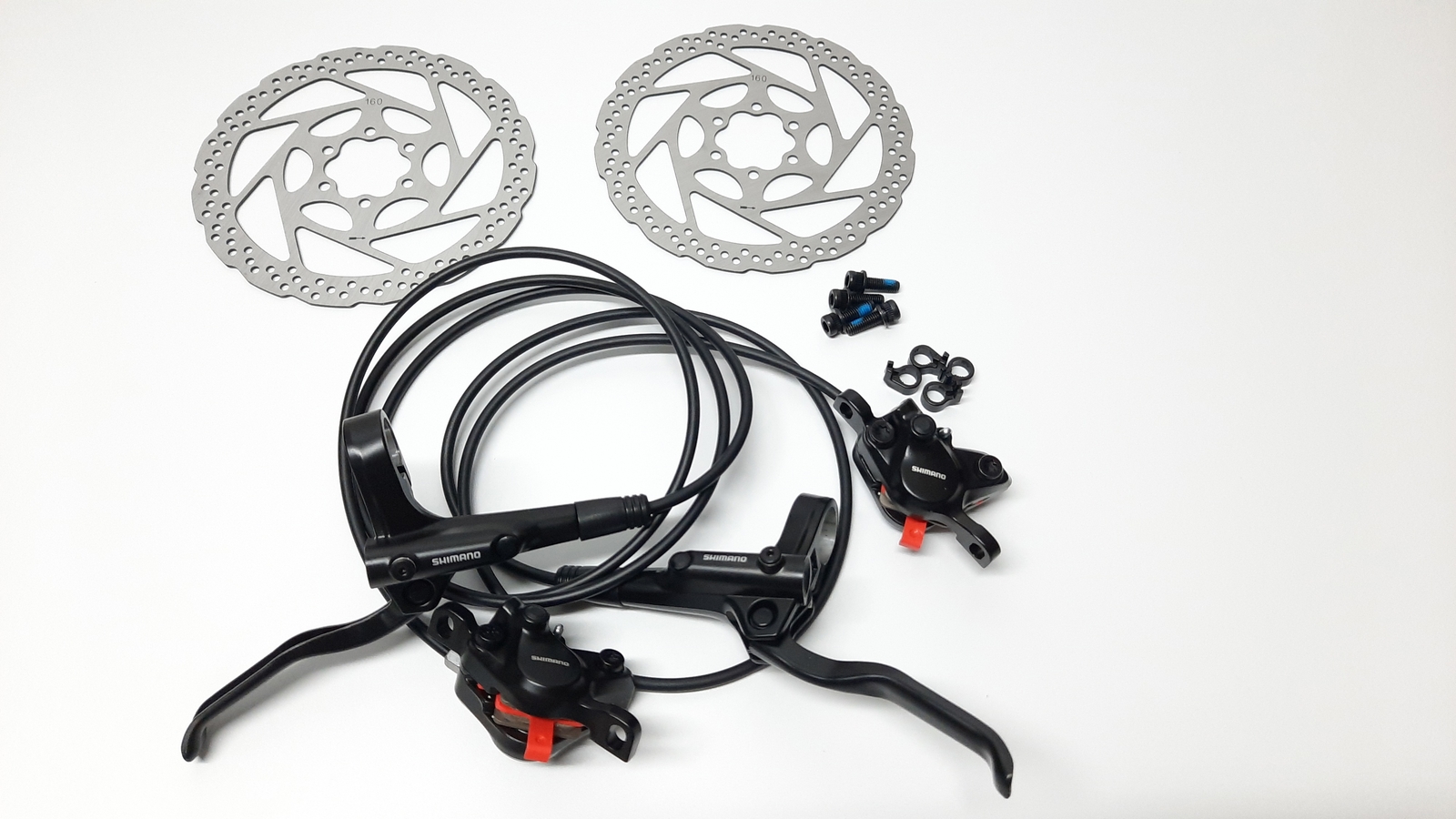 Shimano BL BR MT200 Hydraulic Disc Brake Set MTB Bicycle Brake Front HS1 G3 RT56