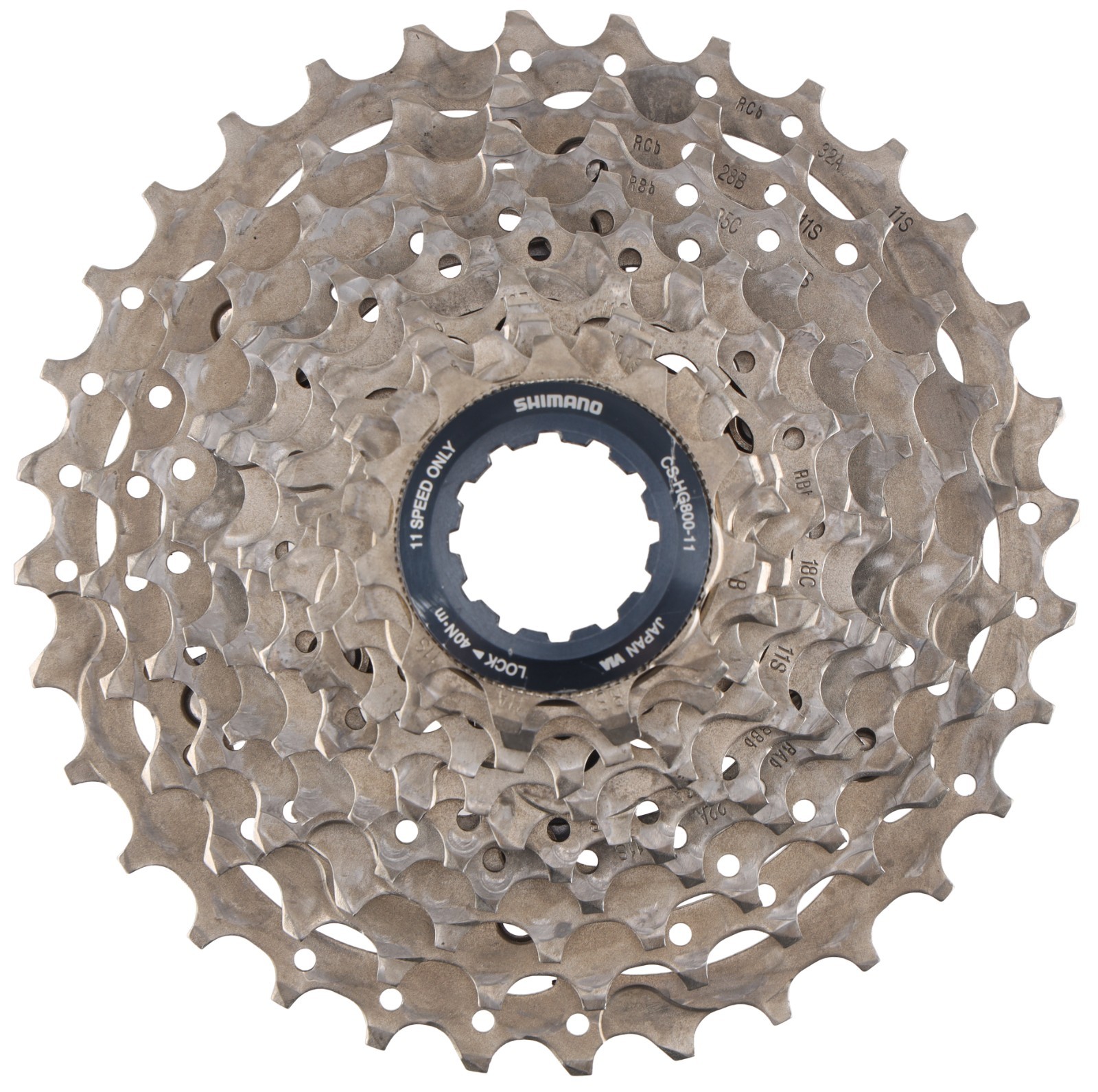 Shimano Ultegra CS-HG800 11 Speed Road Bike Cassette 11-32T HyperGlide