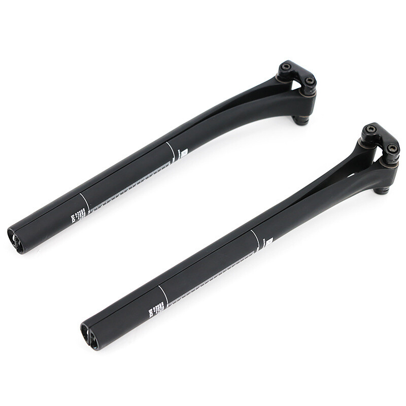 Full Carbon Road MTB Bicycle Seatpost 5/25 Degree 27.2/30.8/31.6*330mm Seat Tube