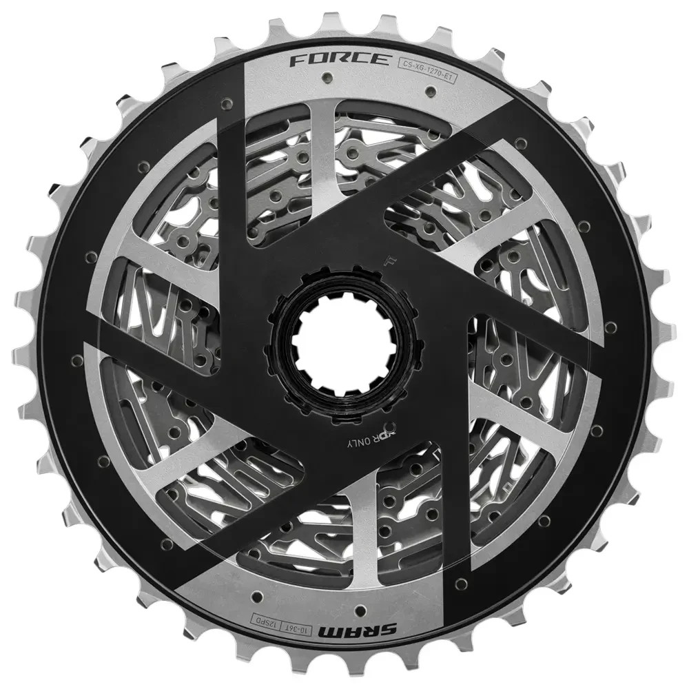 SRAM Force E1 XG-1270 12-Speed Cassette. All Sizes!