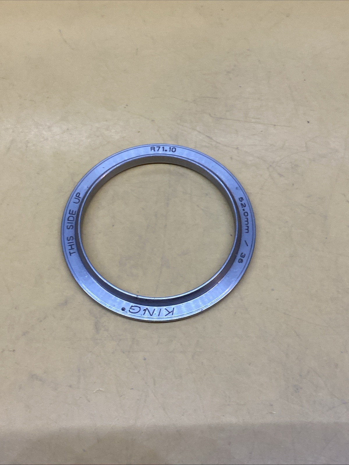 Chris King PHS813 Dropset 52mm/36 Degree R71.10 Tapered Baseplate Crownrace