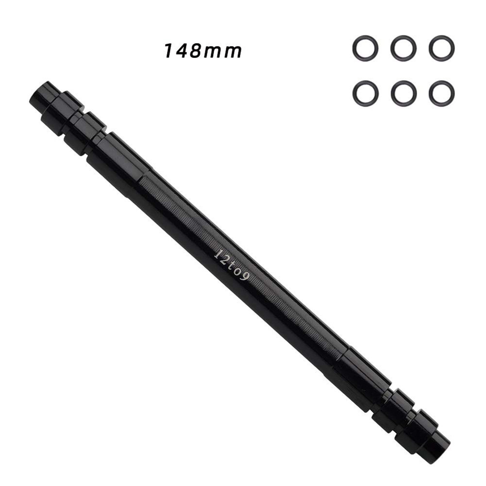Bike Thru Axle Adapter 100110135142148mm Convert 12 15mm to 9mm QR Hub