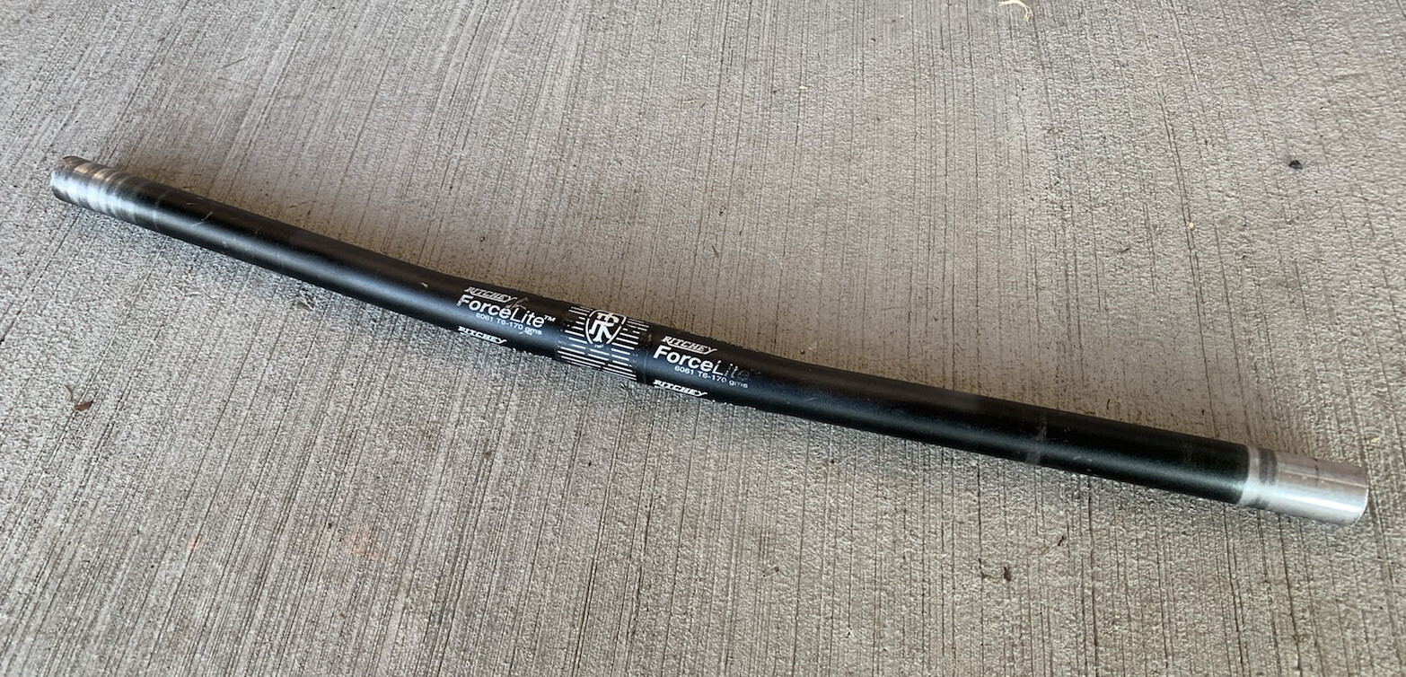 Vintage Ritchey Force Lite Bike Handlebar 6061 T6 Aluminum Flat Bar -25.4C 560MM