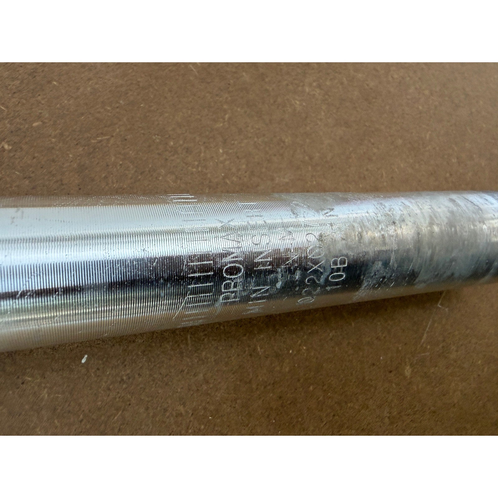 Promax Alloy Bicycle Seatpost 27.2mm x 340mm Silver Micro Adjust Twin Bolt