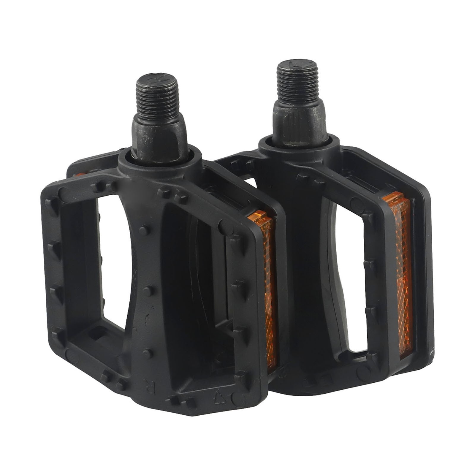 Upgraded Reflective Kids Bike Pedals Improved Strength Larger Foot touch Area