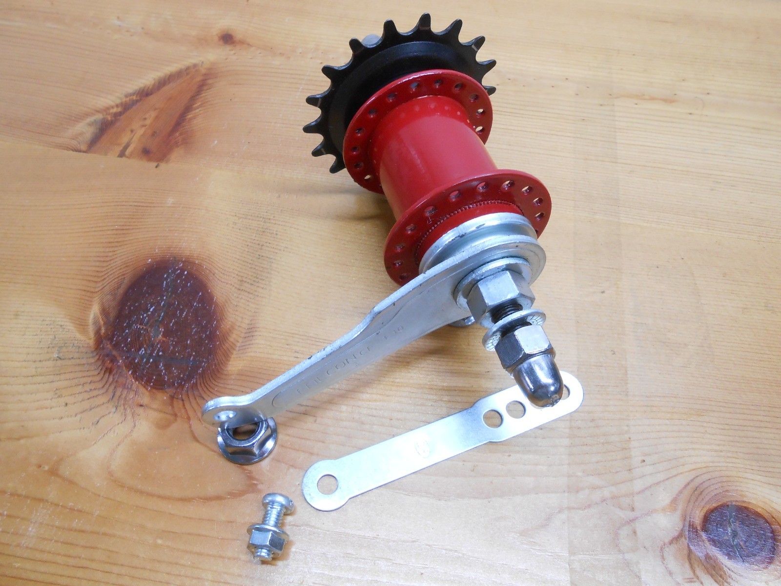 Vintage Falcon Rear SS Bike Hub RED 36H 18T Coaster Cruiser Schwinn 110mmKlunker
