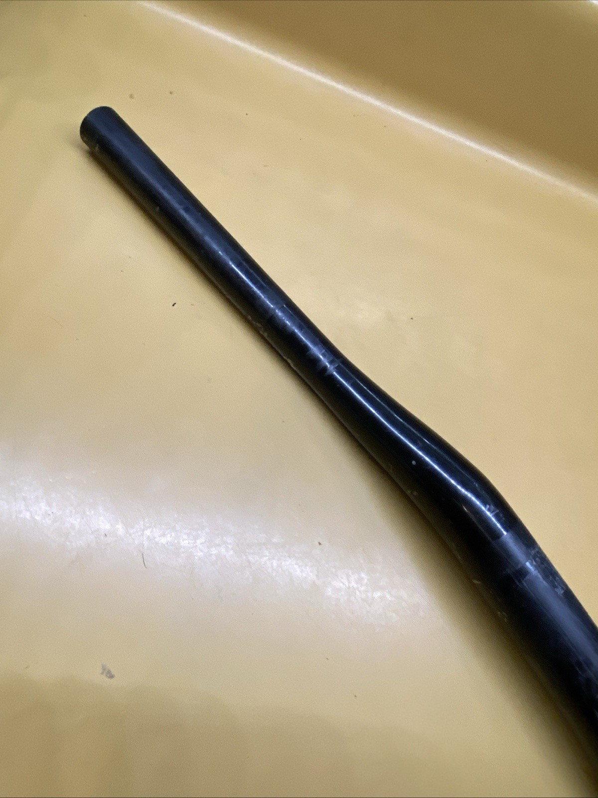 Black & Orange Deity FMO Enduro 600mm x 31.8mm x 20mm Riser Handlebar