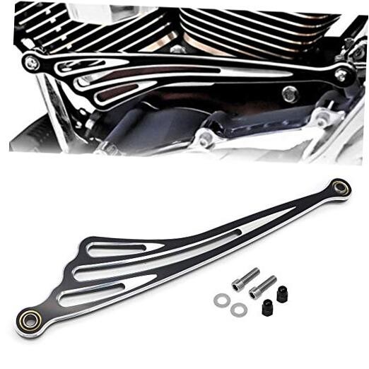 CNC Gear Wing Shift Linkage Shifter for Harley Touring Street Glide Road Black