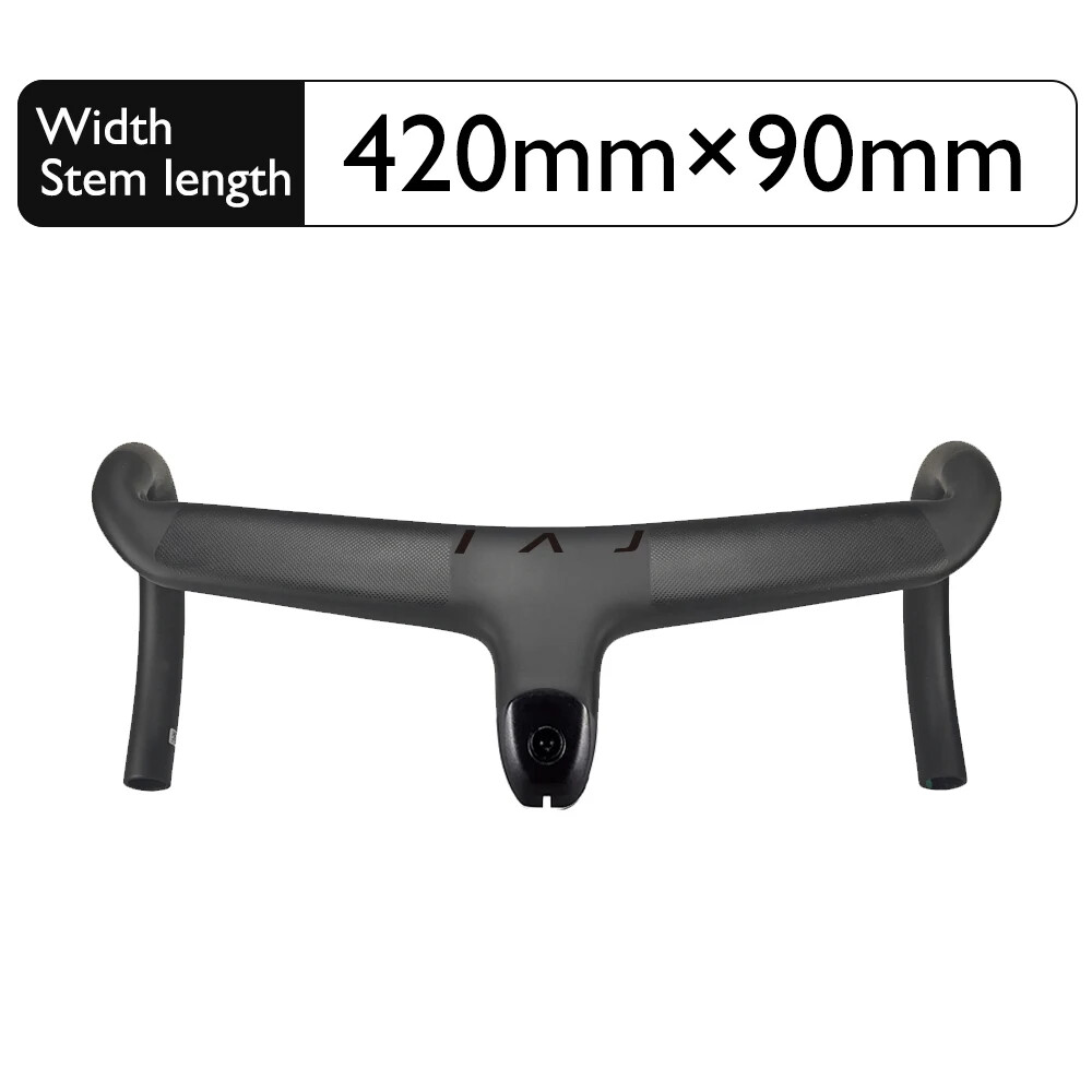 6 Degree Stem 75-135mm Carbon Fiber Road Bike Handlebar for Computer Stand