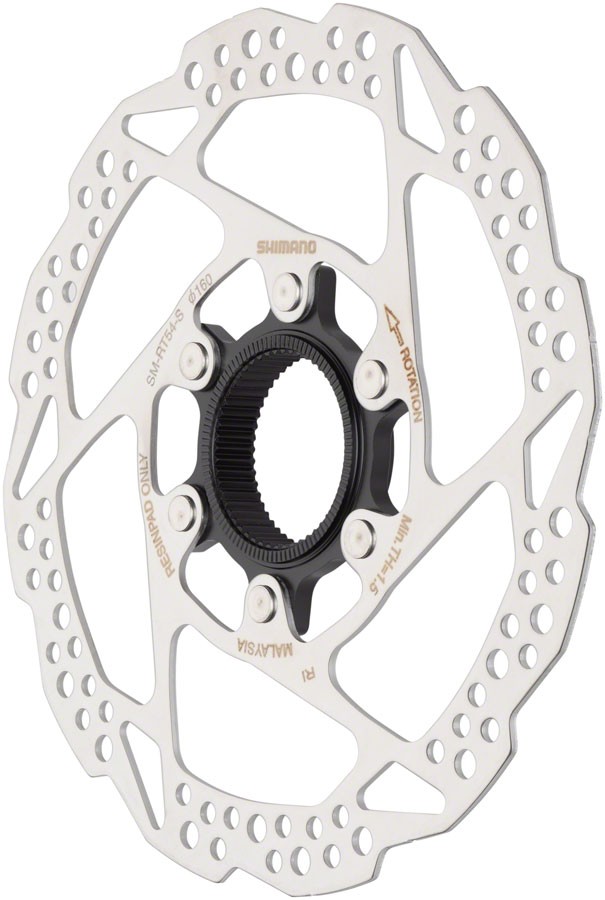 Shimano SM-RT54-SE Disc Brake Rotor – 160mm, Center Lock, For Resin Pads Only, E