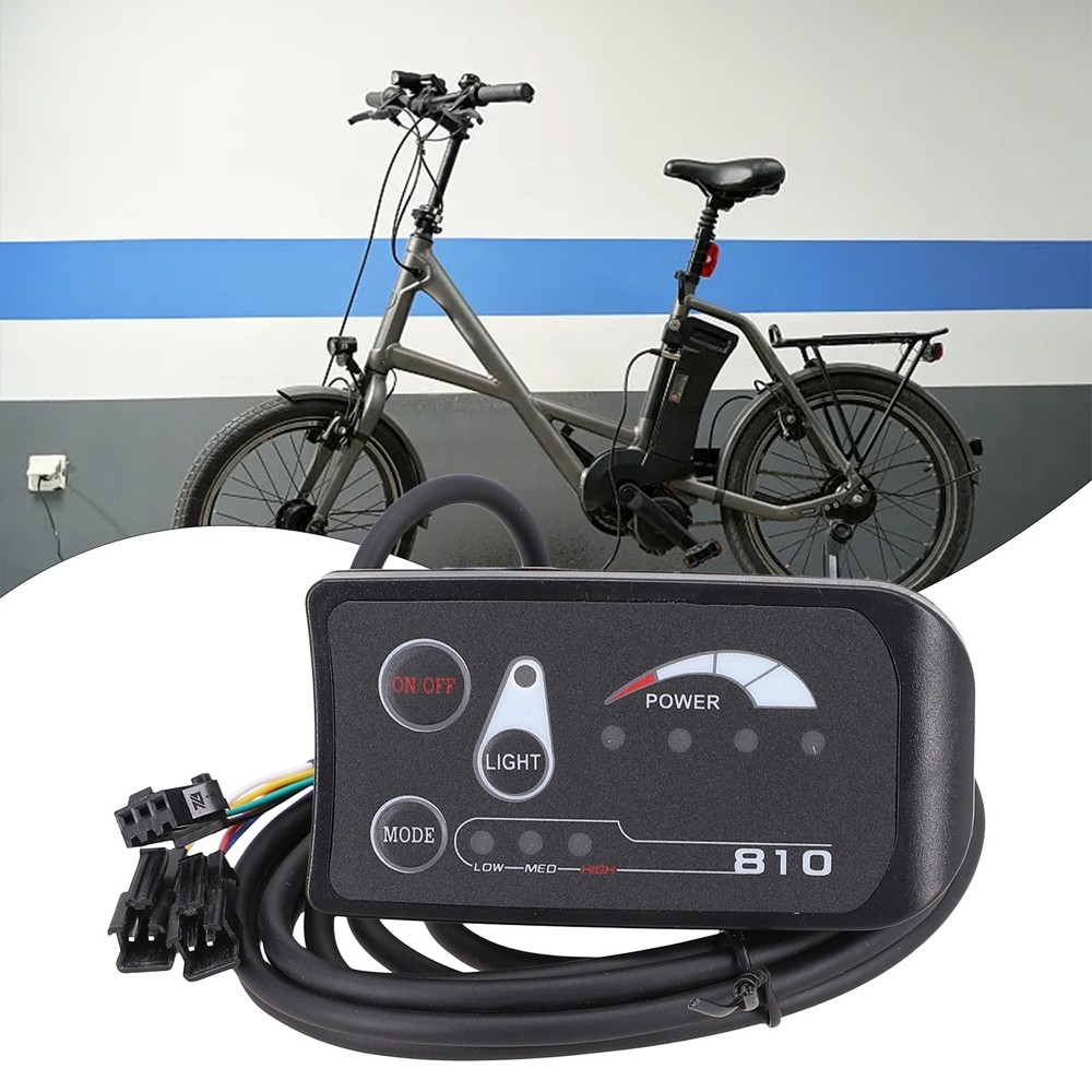 36V Electric Bicycle E-Bike Display 810-LED Display Controller Panel