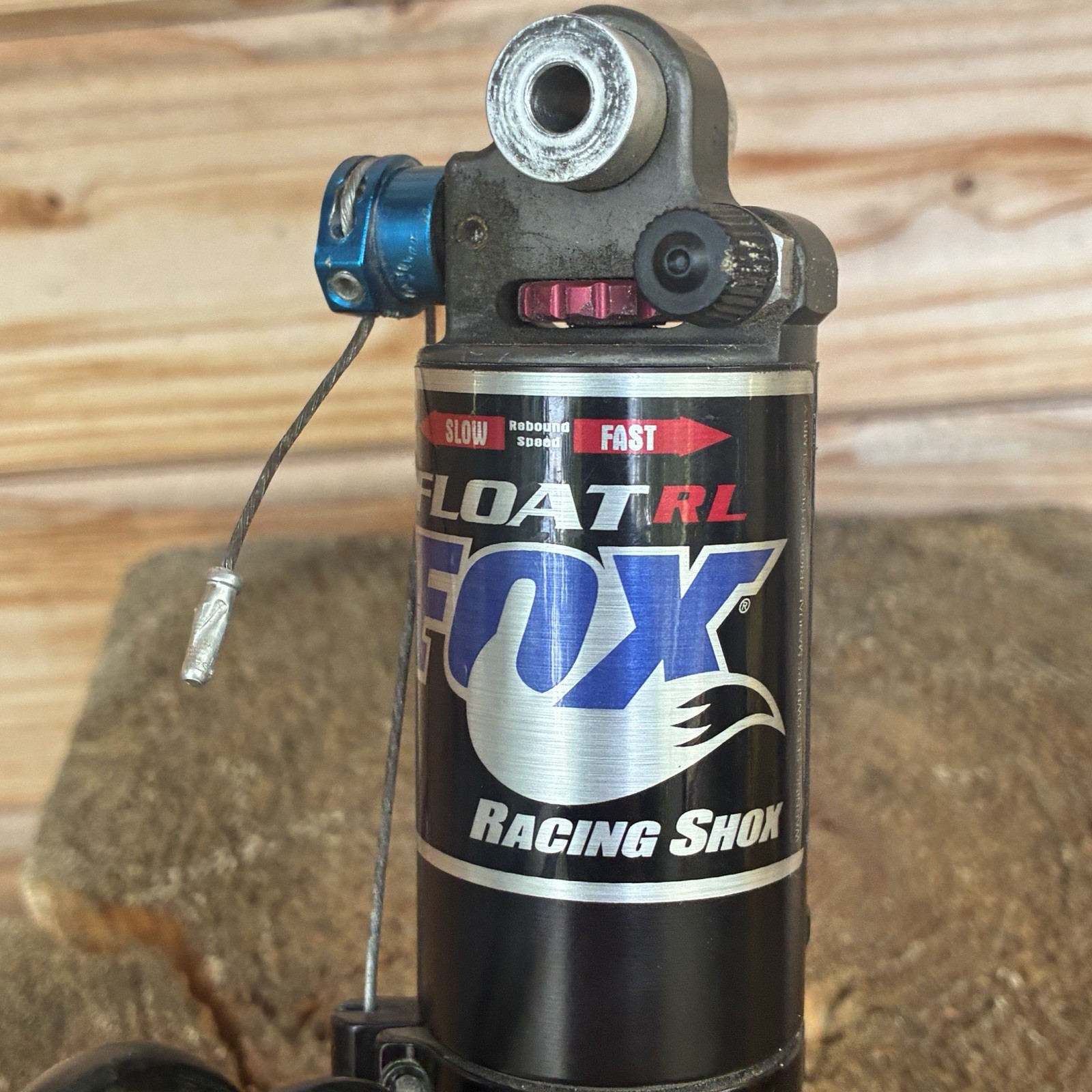 Fox Float RL Rear Shock 6.5” With Remote Lock Out lever Cable And Mounting Band
