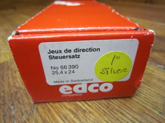 NOS EDCO COMPETITION 1″ THREADED HEADSET – 66 390