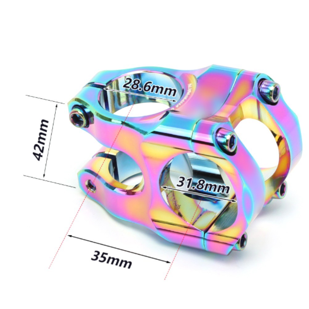 Adjustable Stem 125g Lightweight For Various Bike Models Multiple Color Options