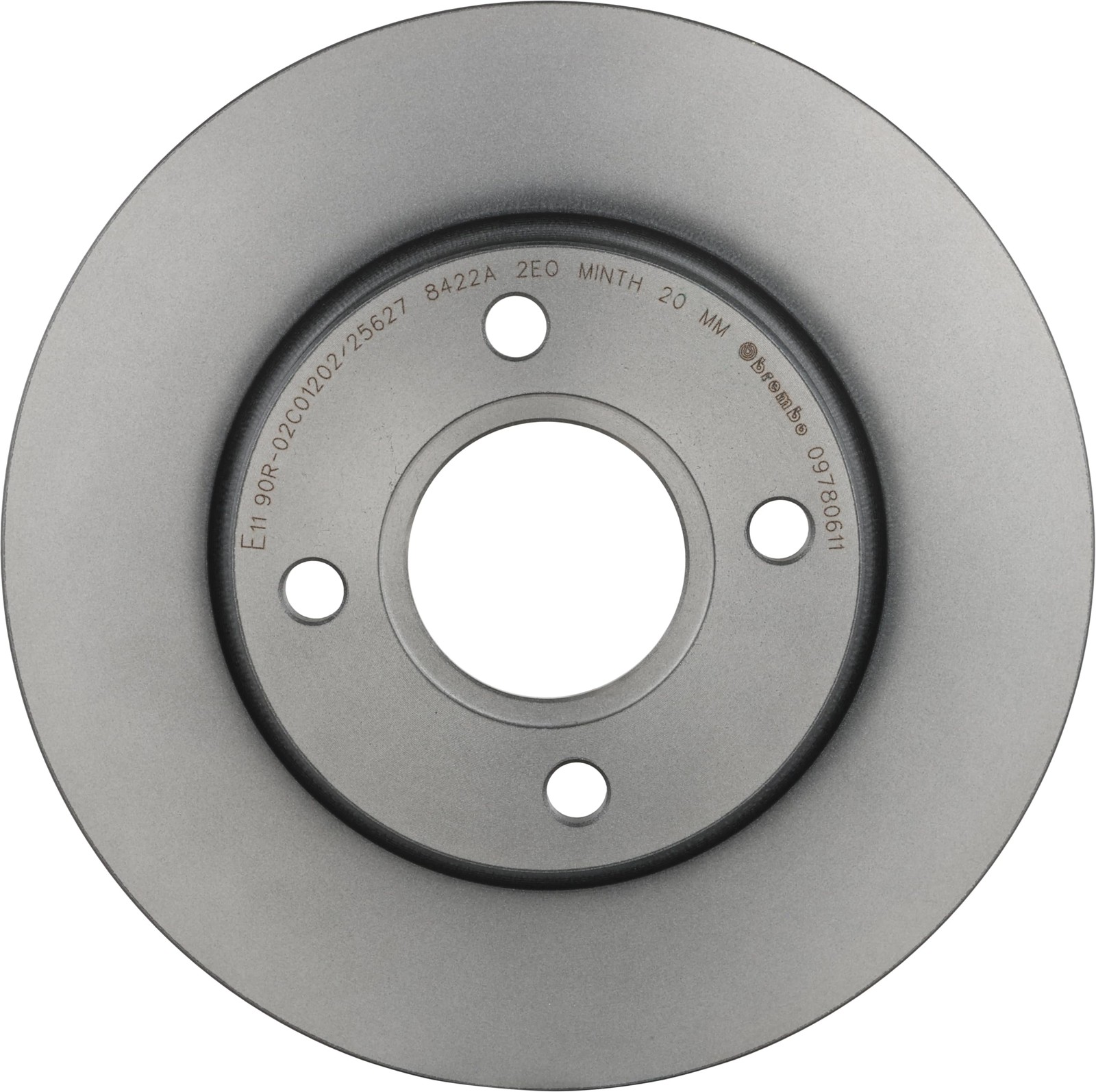 Brembo 09.7806.11 Uv Coated Vented Front Brake Rotor Ford/Ford Australia/Mazda