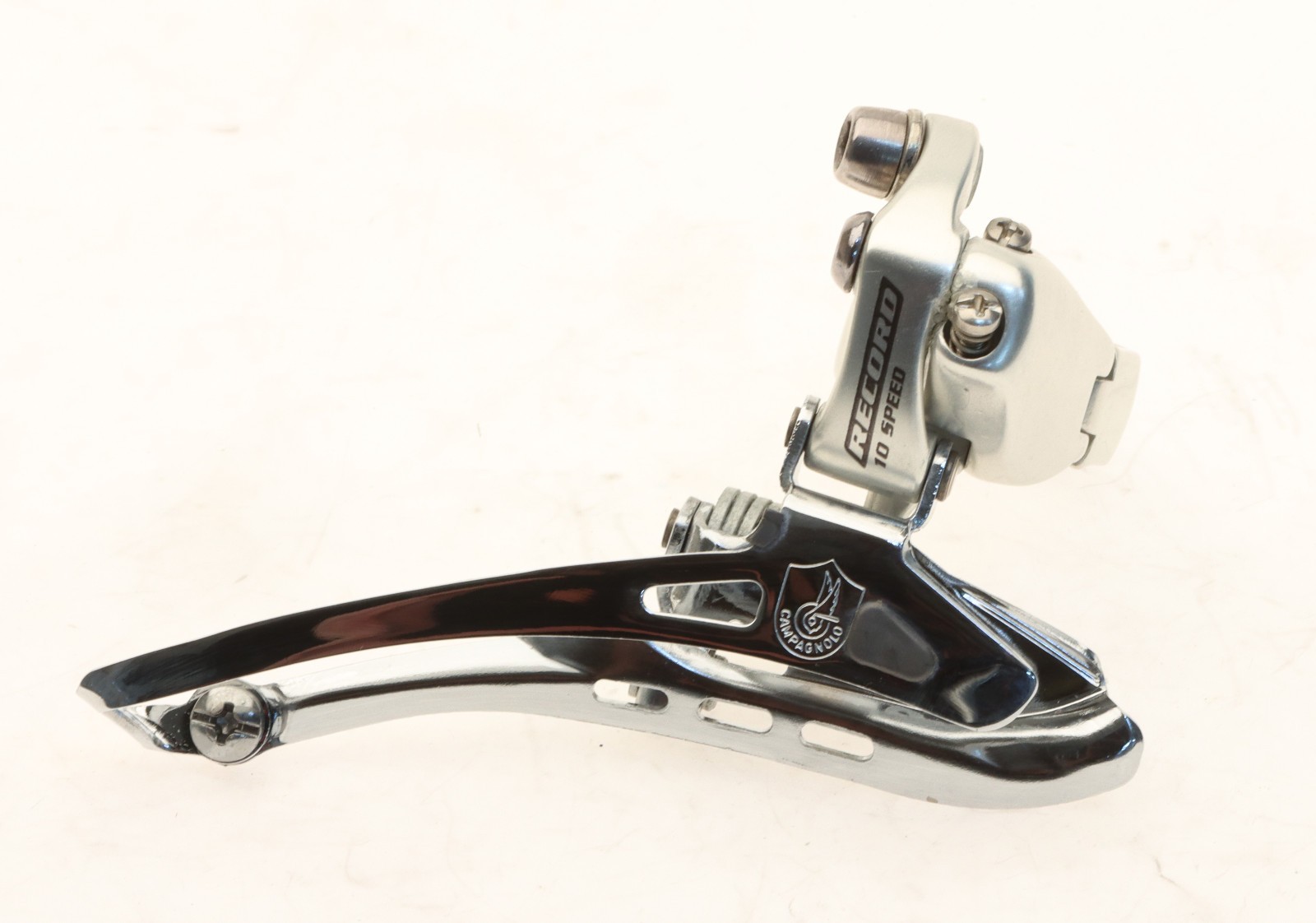 Campagnolo Record Front Derailleur 9/10 Speed Clamp-On 28.6mm 2000 NOS NEW