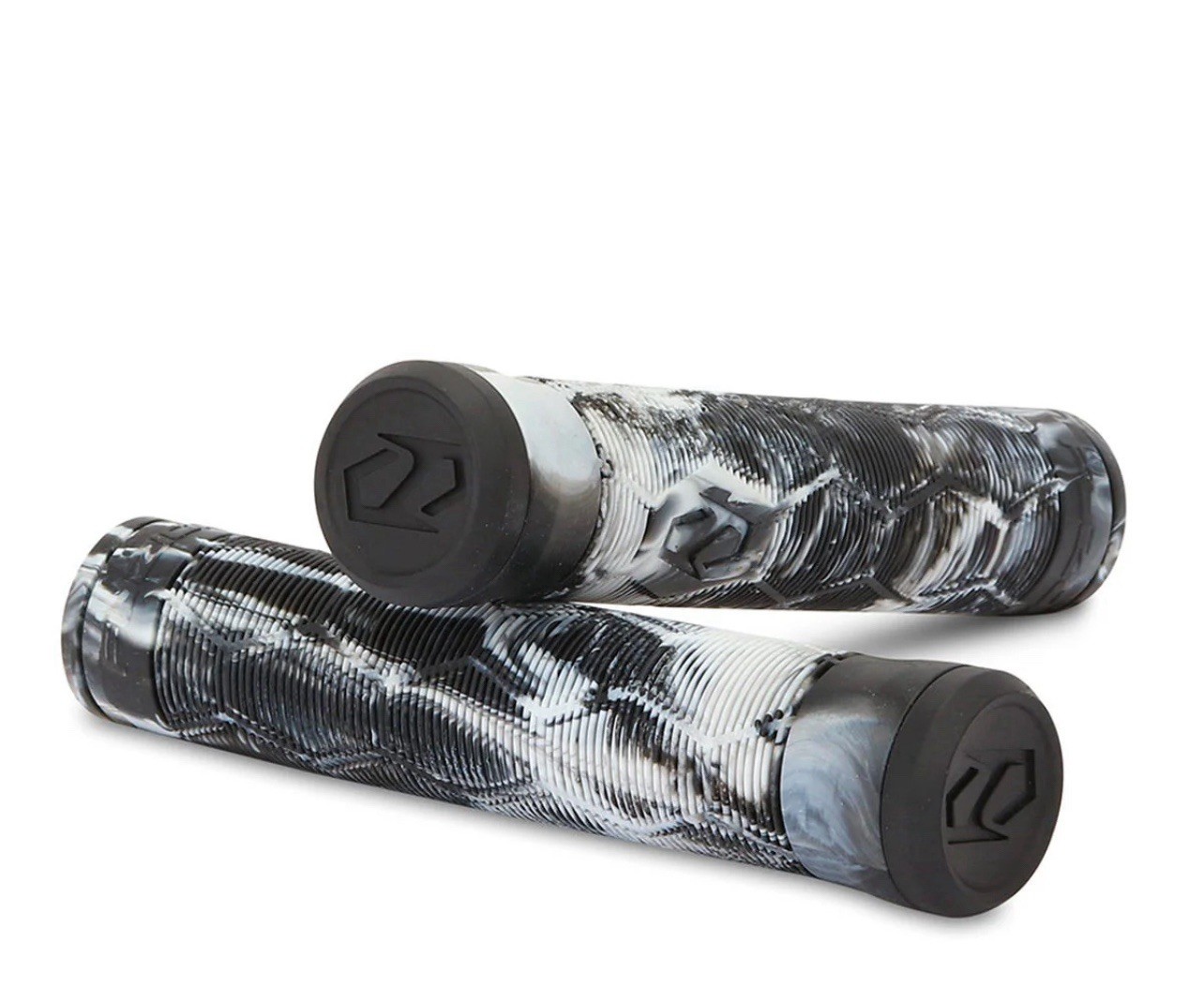 fuzion 155mm hex grips Black And White Swirl