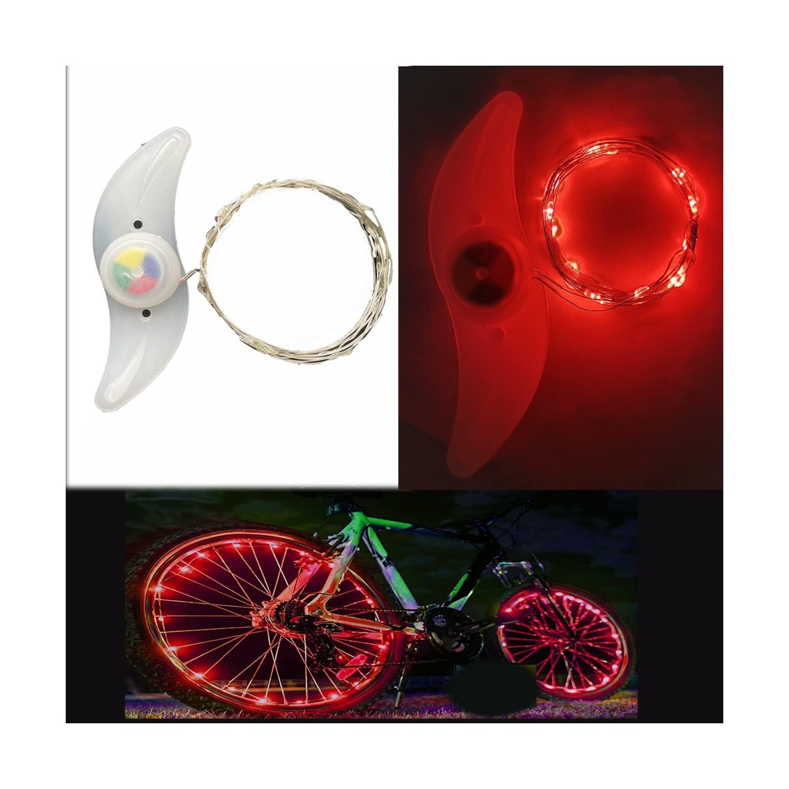dobestyou LED Bike Wheel Light，Night Cycling Bicycle Wheel Ligh… FAST U