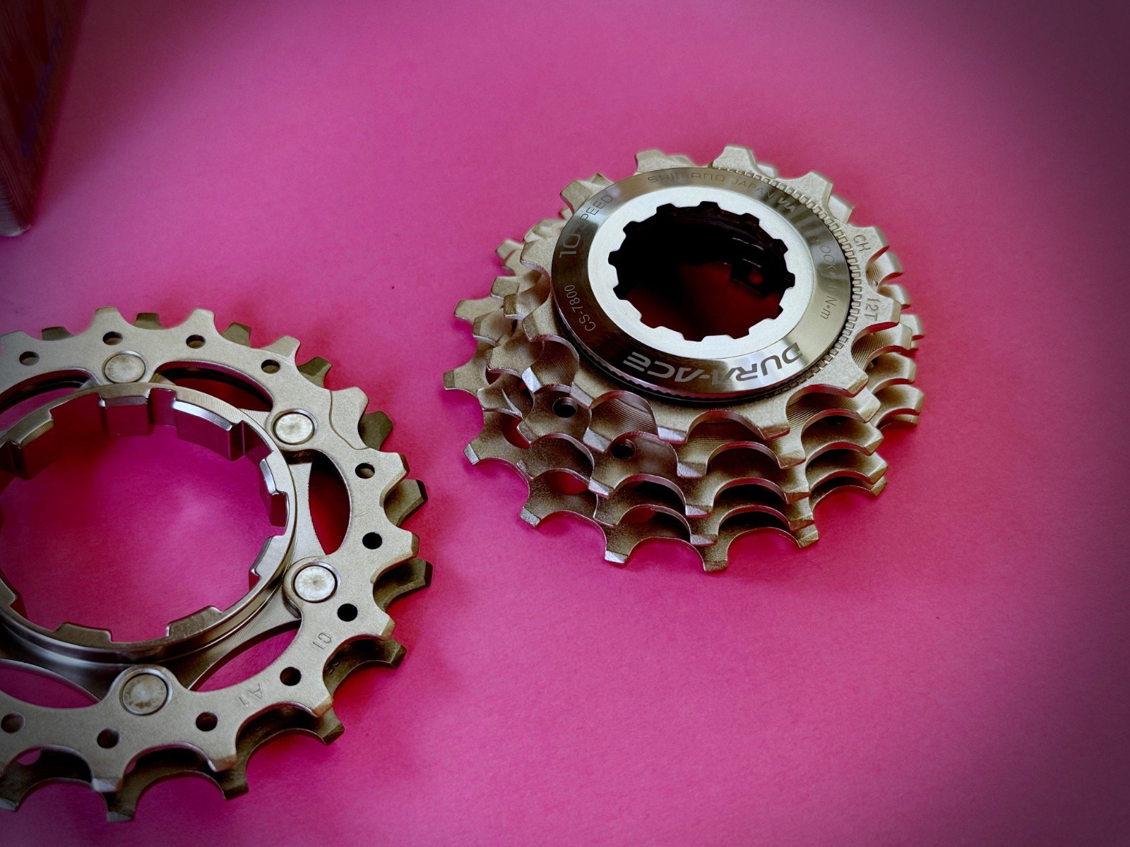SHIMANO HARD SPROCKET CASSETTES ACE CS-7900 12-25t ALU-TITANIUM NEW IN BOX NOS 10s