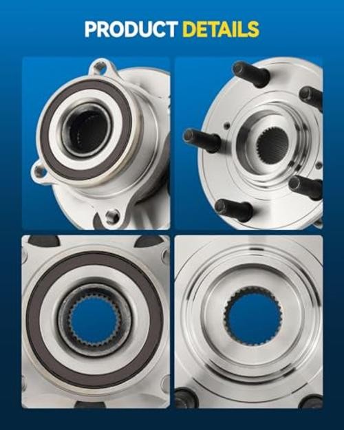 513267 Front Wheel Bearing and Hub Assembly 5 Lugs for 2009-2015 513267 x1
