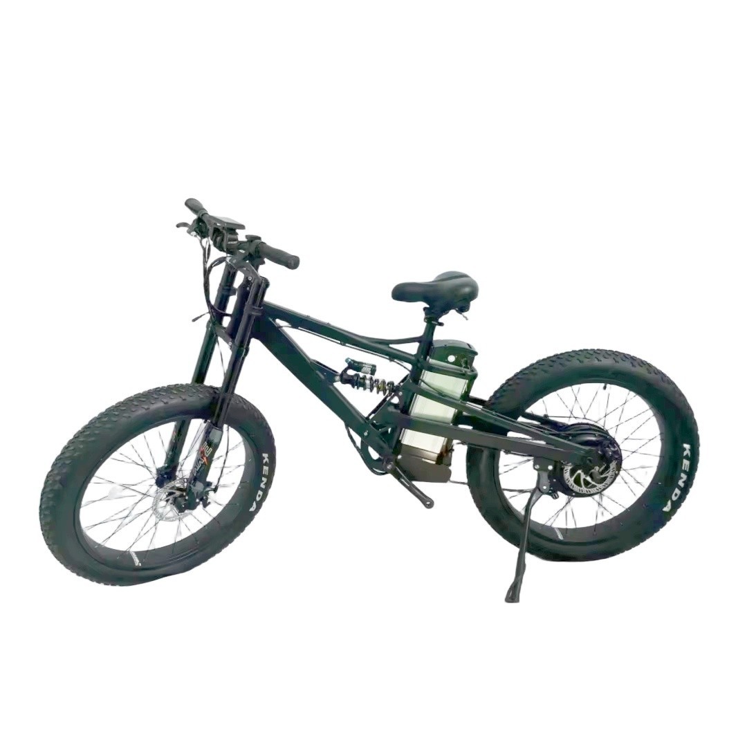 Frame for Mustang bikes with suspension suitable 26×4.0″ fatbike dropout 175mm