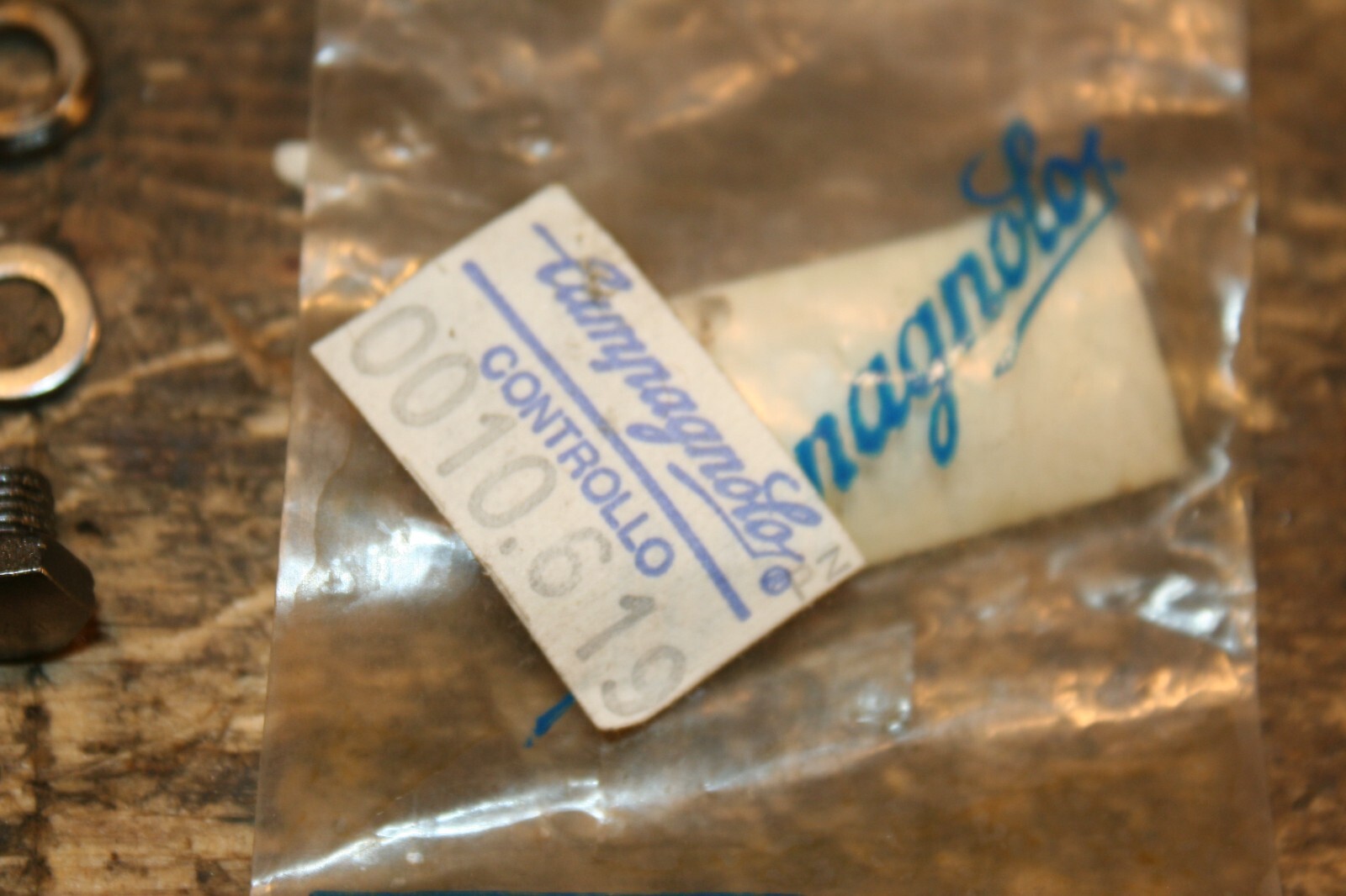 NOS CAMPAGNOLO Bottom Bracket Metal Cable Guide • Part #1134078 New-in-Package