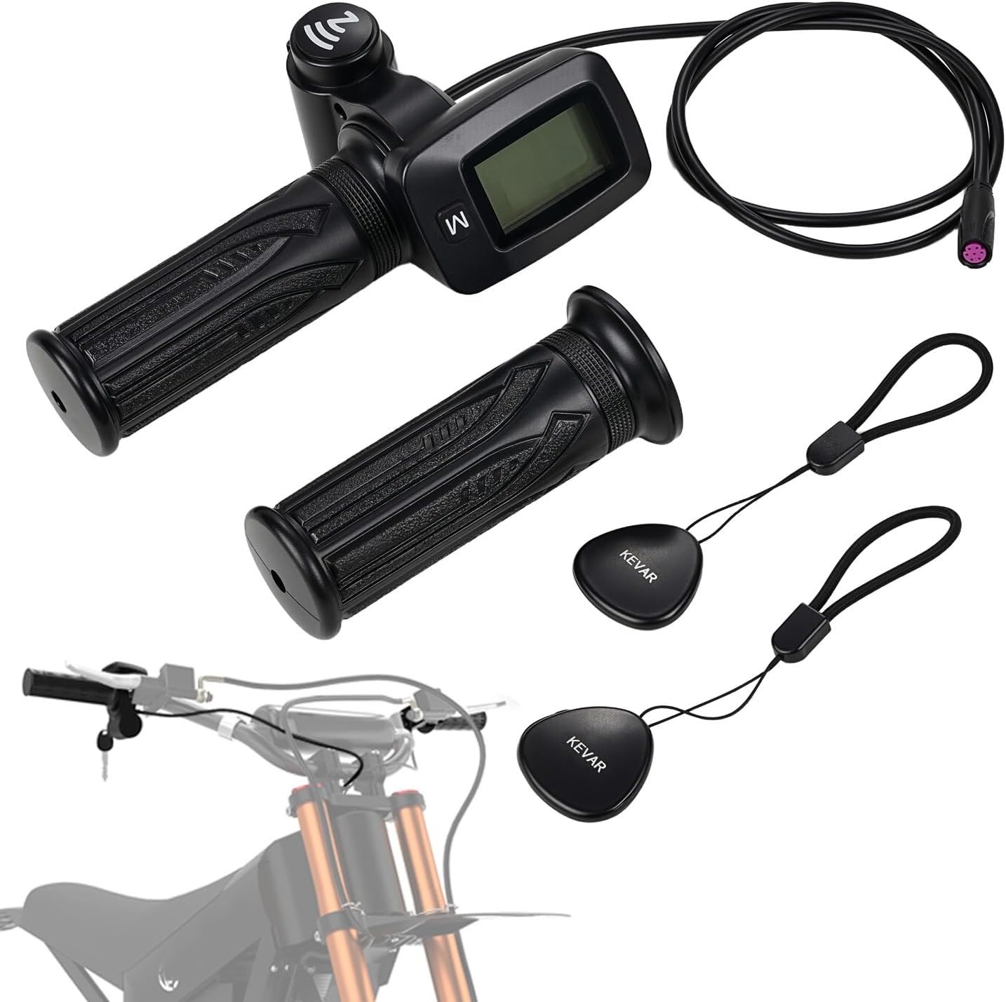 Throttle + NFC Card + M Button Compatible Fit for Tutti Soleil 01 Soleil01