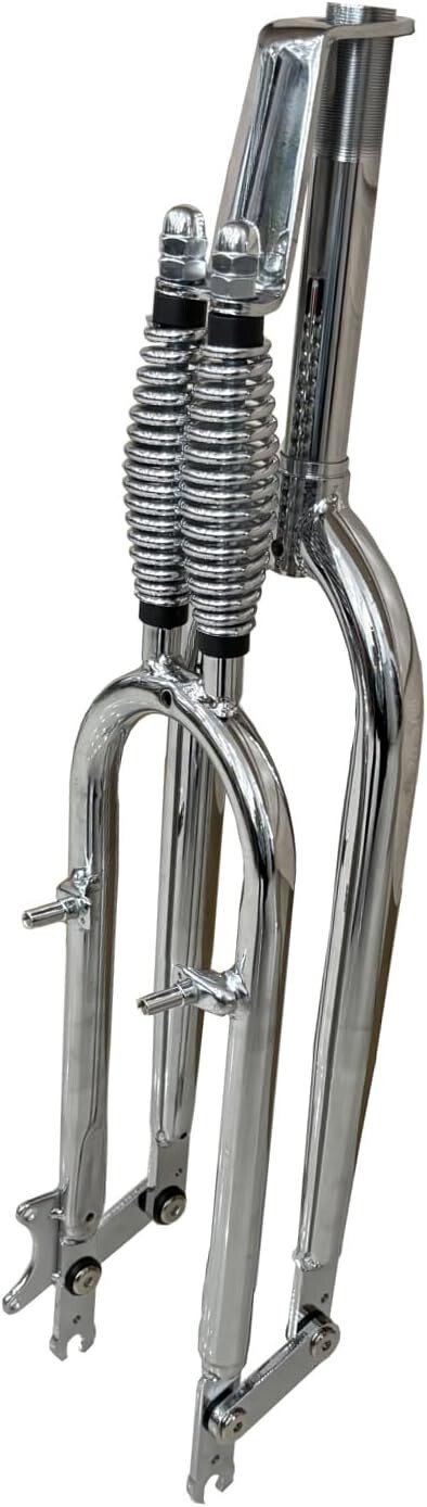 DONSP1986 26″ Springer Fork 1″ Threaded Front Fork Dual Spring Classical Fork