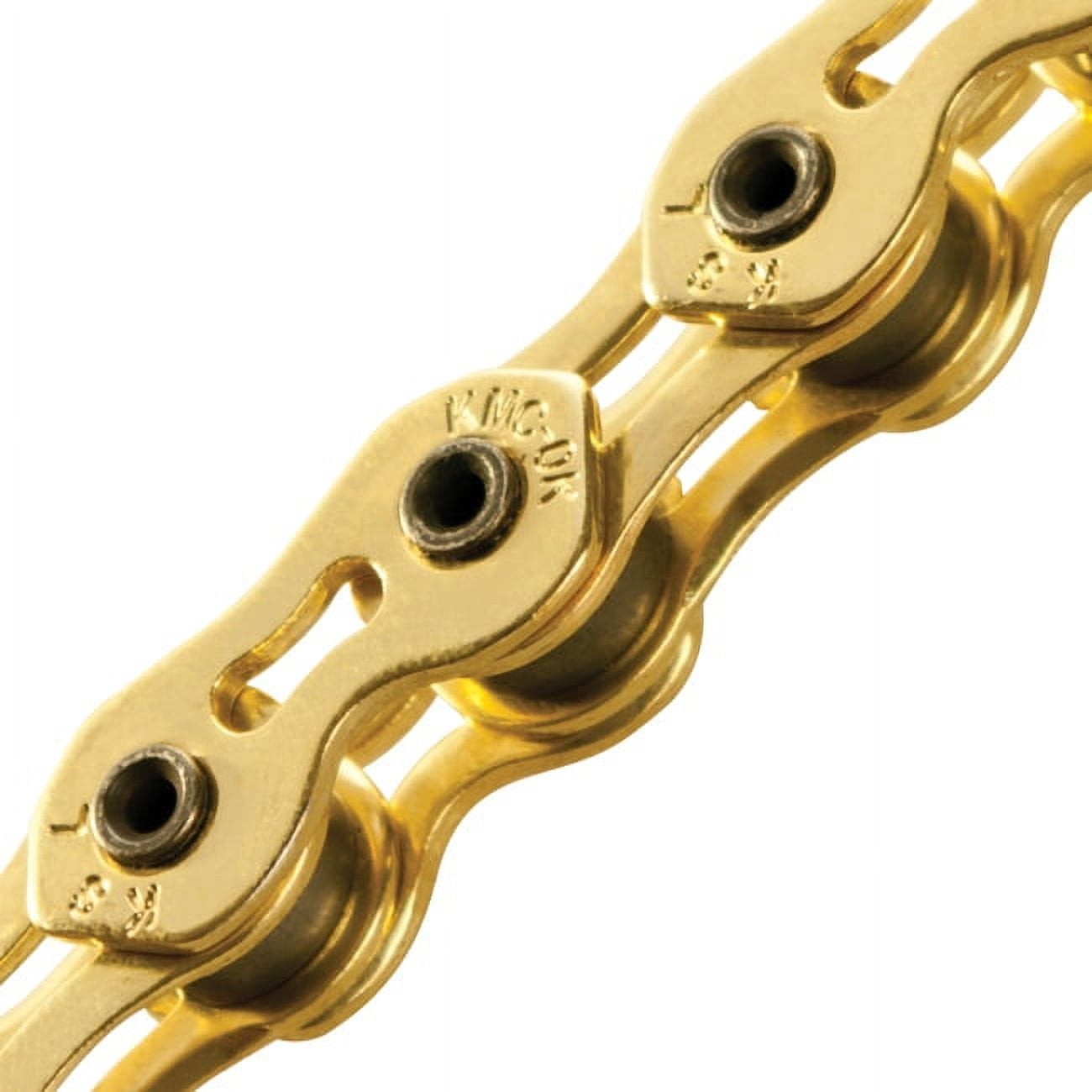 KMC K1SL SuperLite Kool Wide Chain – Single Speed 1/2 x 1/8 100 Links Gold