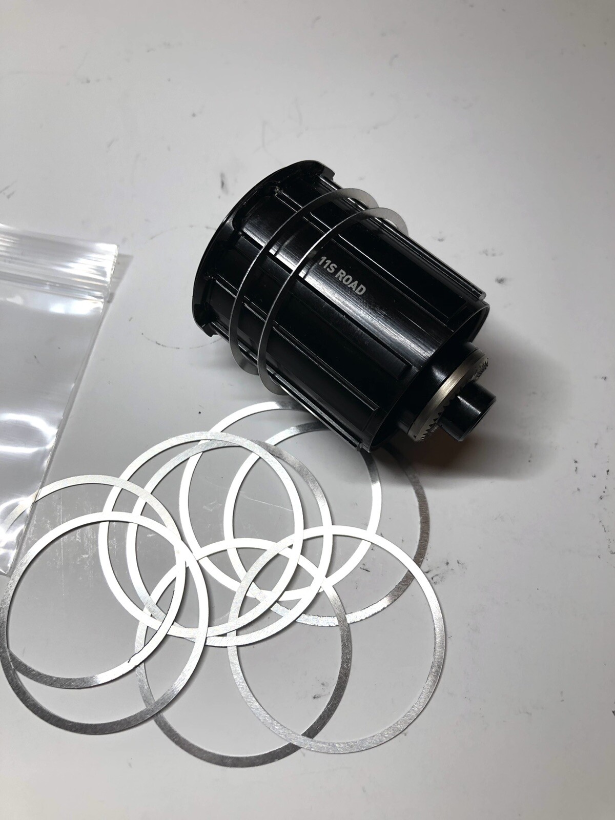 Cassette Cog Spacer Washer 0.2 mm fits Shimano SRAM Freehub Body New Bag Of 10