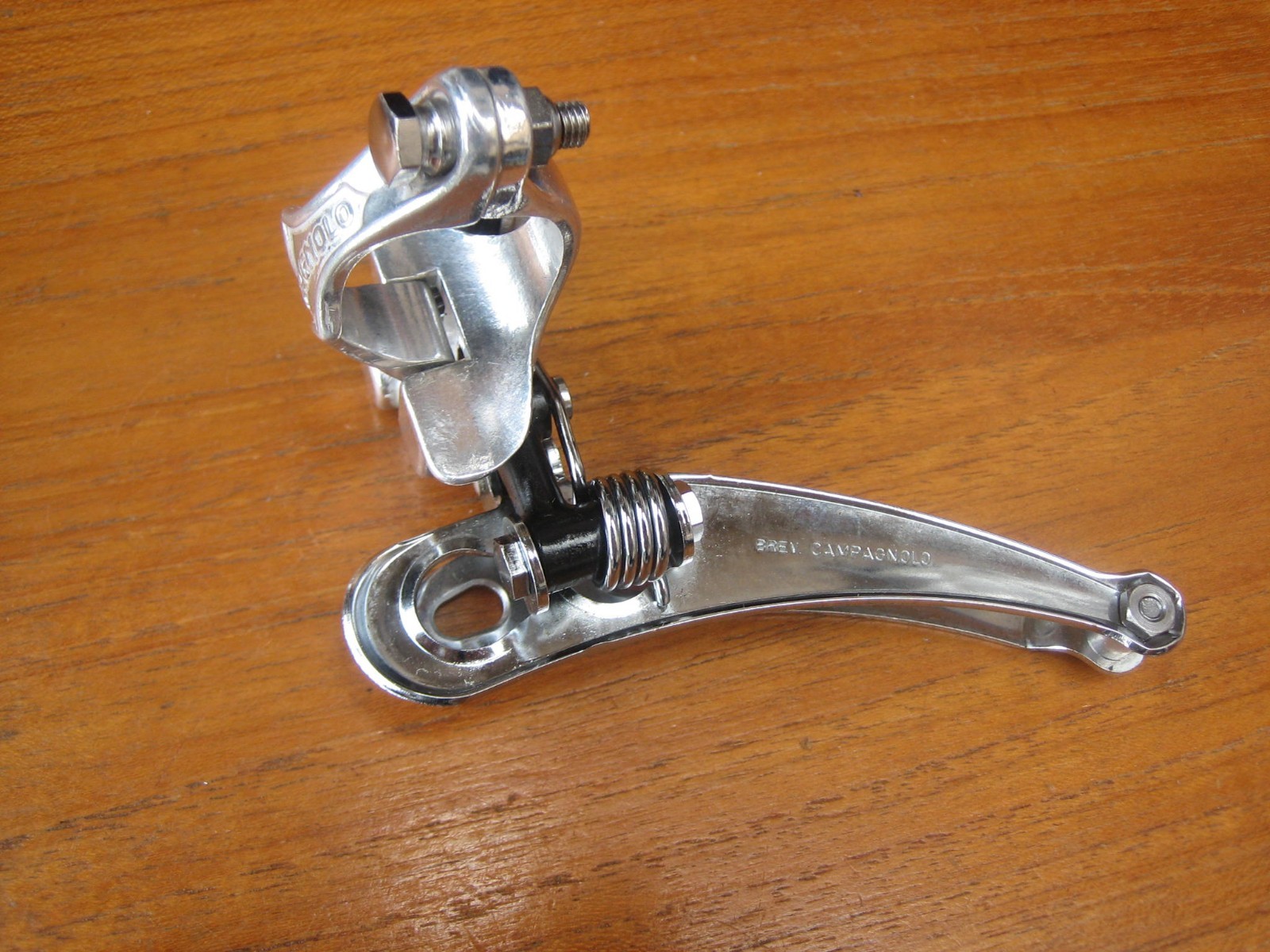 NOS Last Generation 1980 Campagnolo Super Record Clamp On Front /Rear Derailleur