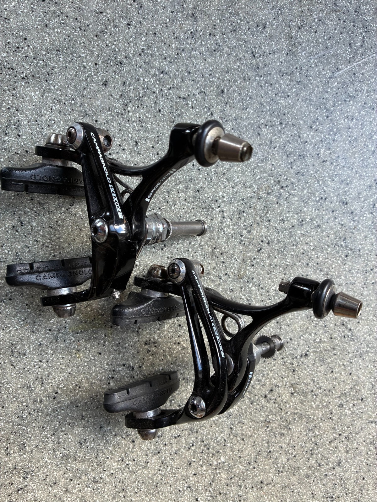 Campagnolo Veloce brake calipers w/ new pads