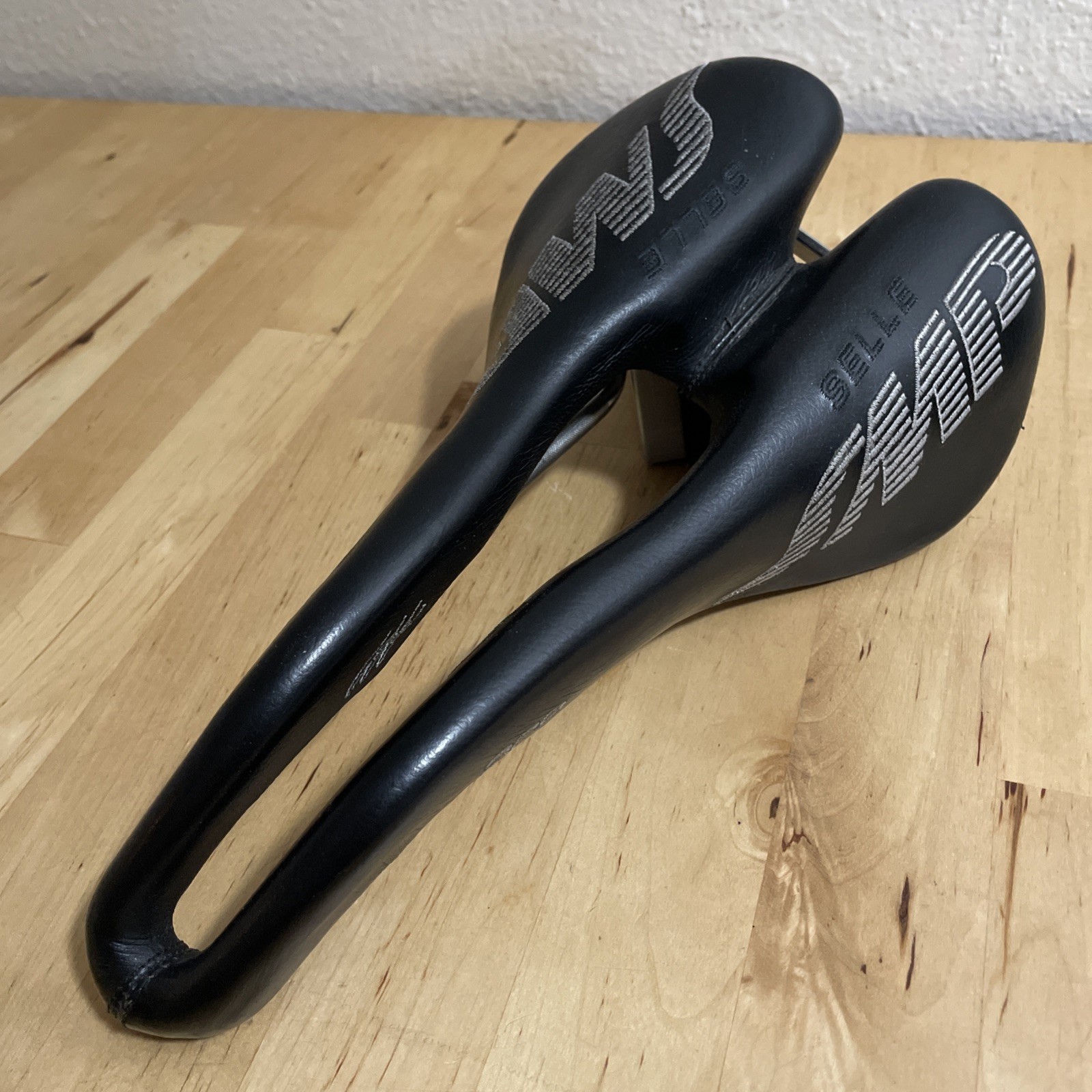 Selle SMP Pro Black Saddle Excellent Condition Made in Italy 150 x 280mm