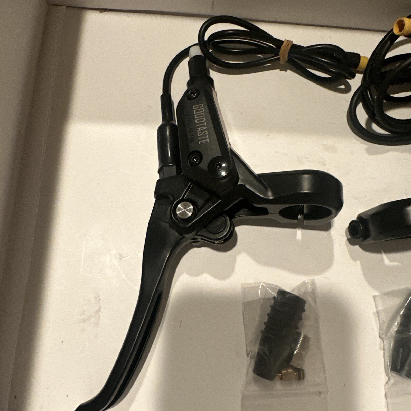 Goodtaste GT03 Power-off Oil 3pin E-bike Brake Handle Waterproof Brake Lever New