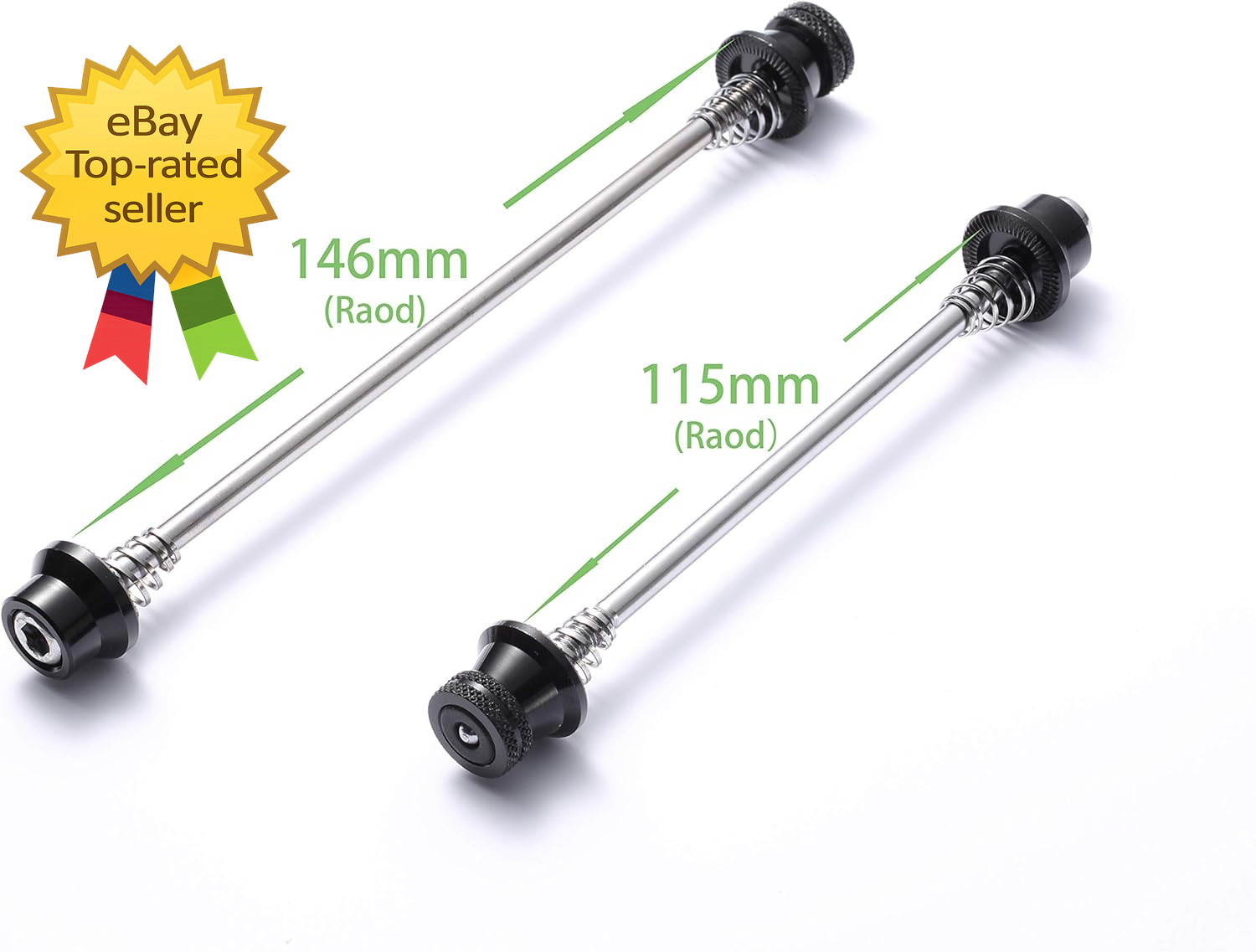 M5 Hex Locking Skewer Set Anti Theft Quick Release Secure Cycling Wheel Lock