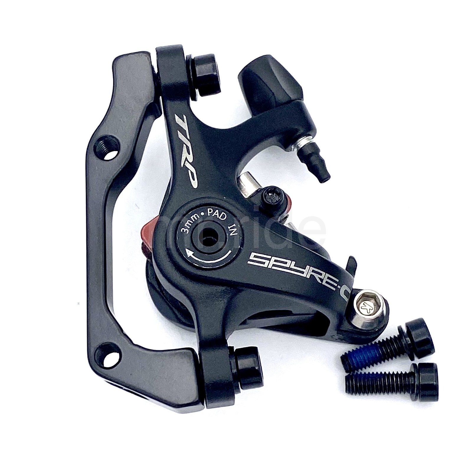 TRP Spyre C Road Bicycle Mechanical Disc Brake Front 180 Caliper Black,no Rotor
