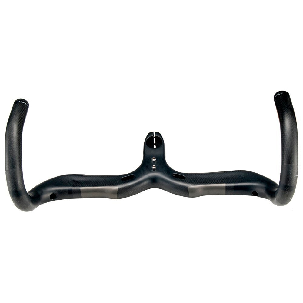 400/420/440mm Carbon Road Bike Bent Bar Internal Routing Bicycle Handlebar