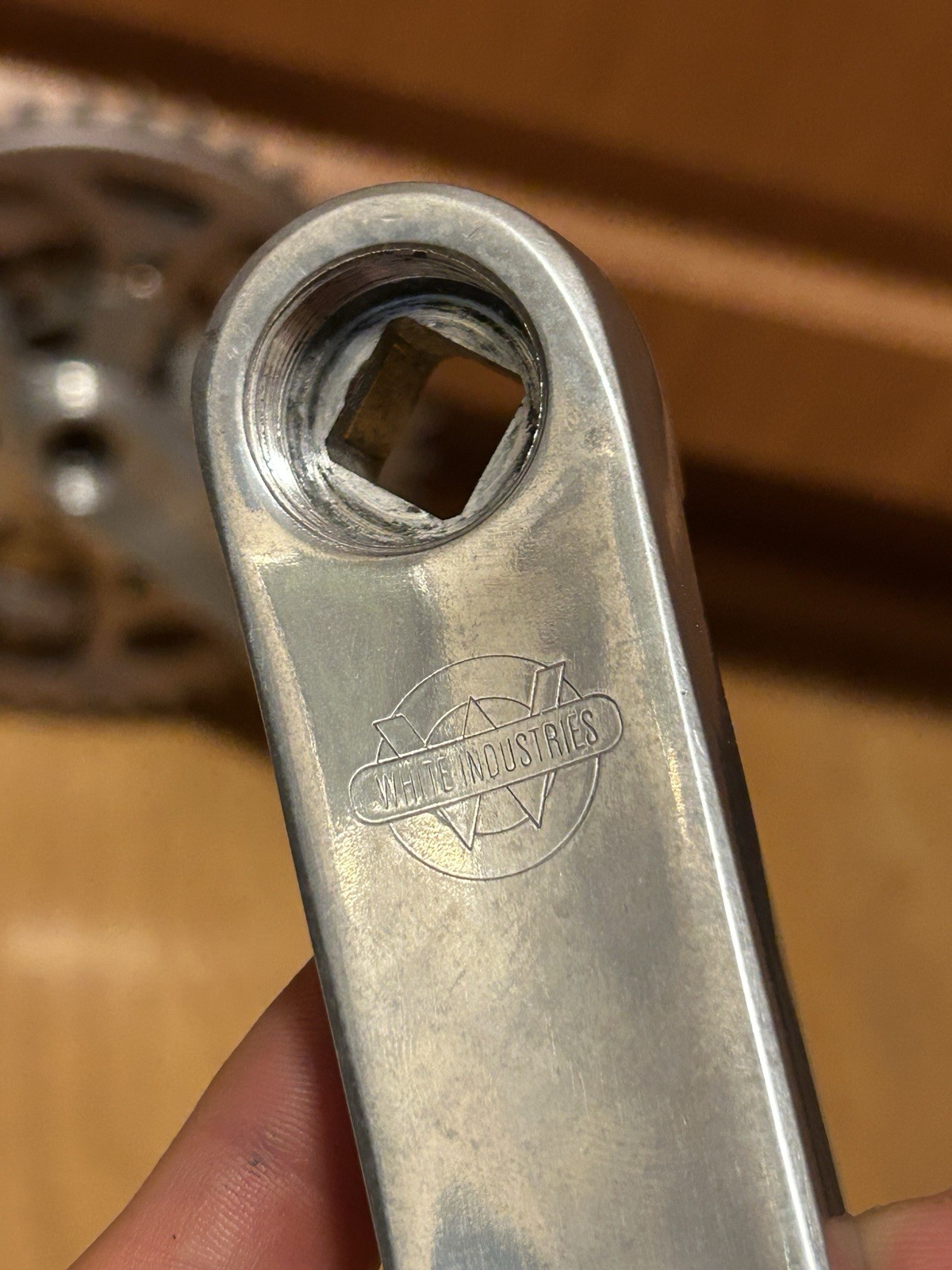 Vintage White Industries by Sugino Crankset Square Taper Cranks 175mm 94/58 BCD