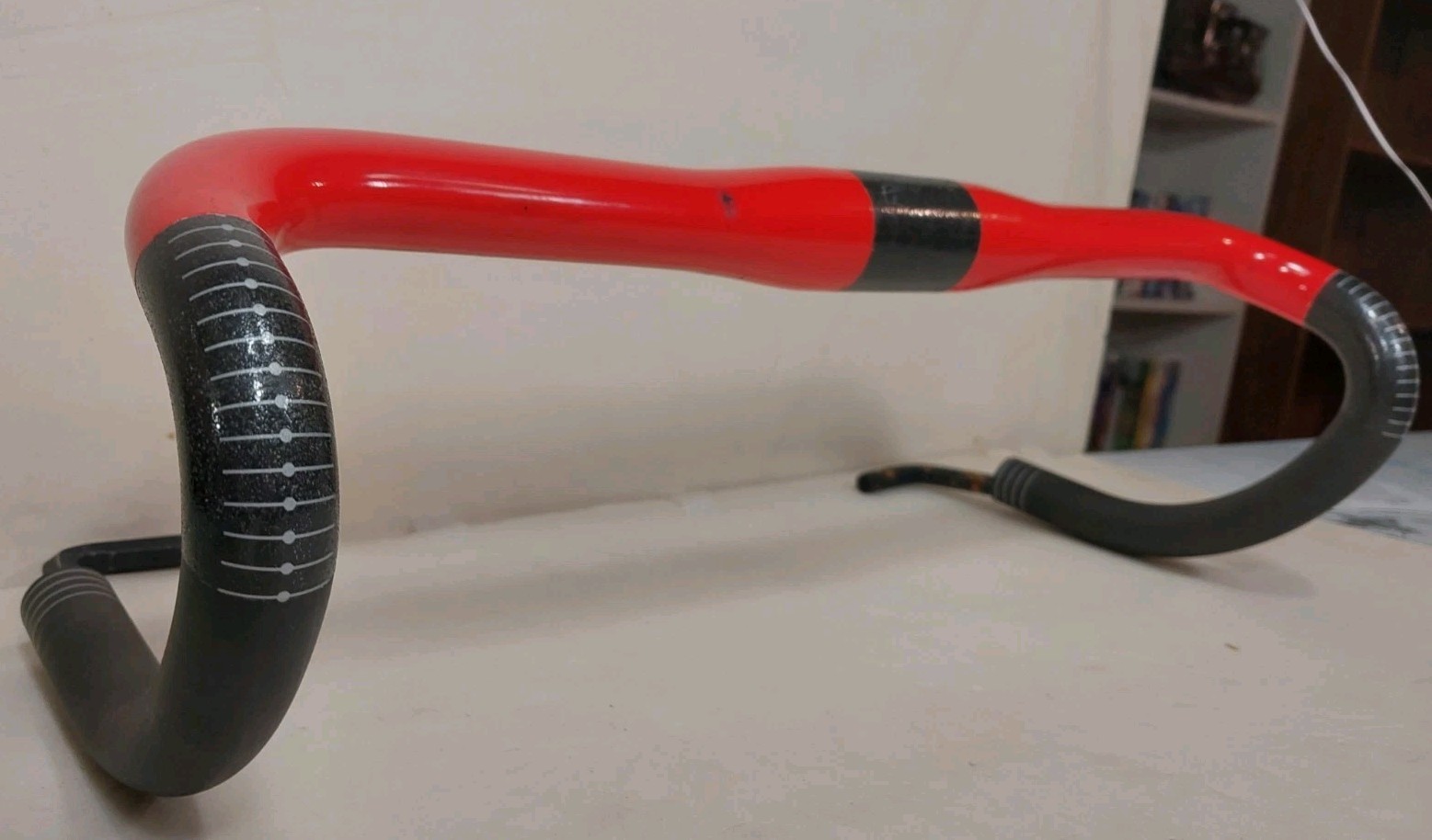 Parlee Carbon Fiber Road Handlebars. 35mm Clamp 42cm Wide, 130mm Drop.