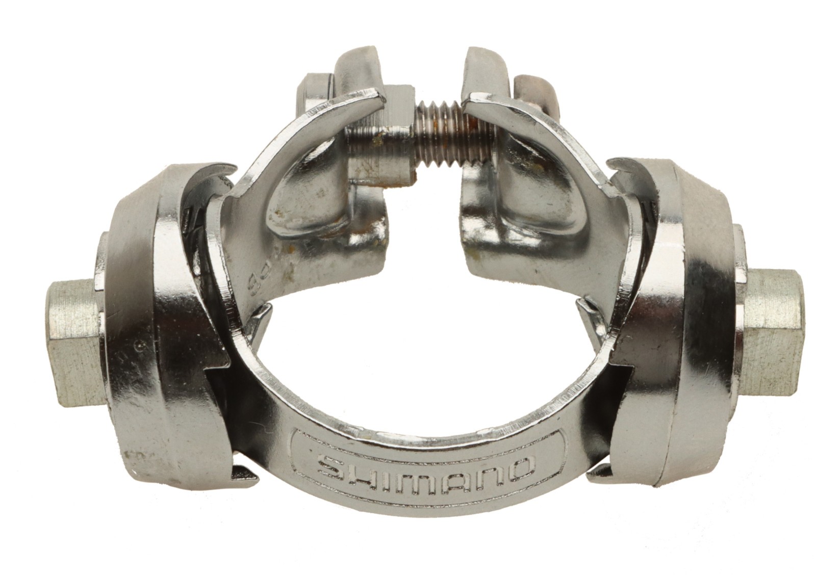 Shimano Downtube Shifter Mount Clamp 28.3mm Silver NOS NEW
