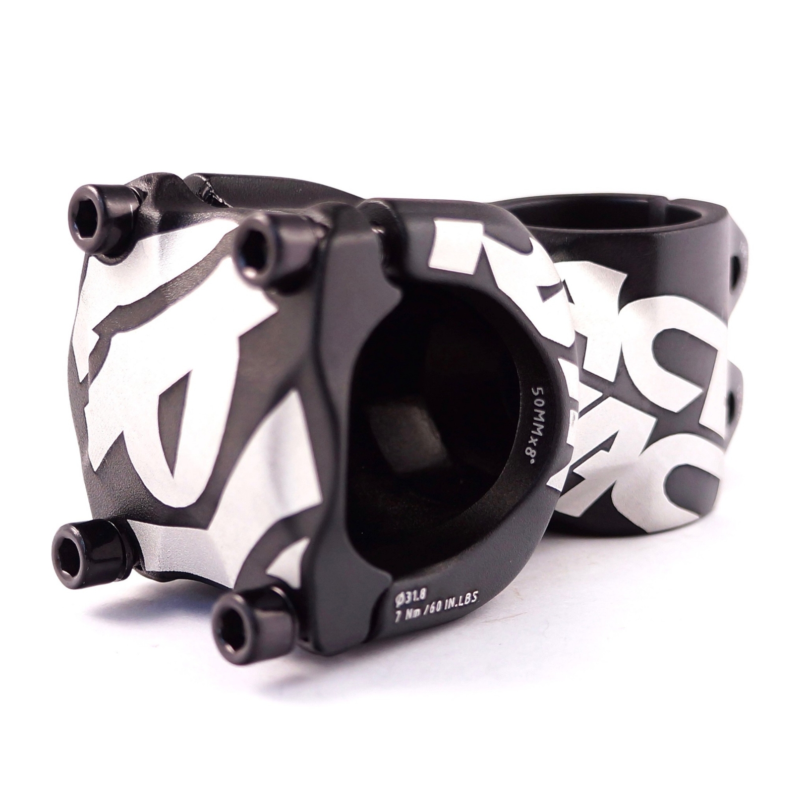 Race Face Chester 31.8 x 50mm MTB Mountain Bike Bicycle Stem 8 degree Black