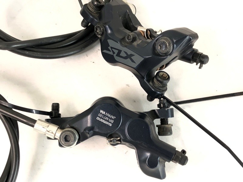Shimano Slx Bl-M7100/Br-M7120 Hydraulic Disc Brake Front And Rear Set