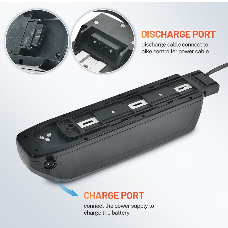 48V 14Ah Rad External Battery Pack for Rad Power Ebike li ion Battery 48V