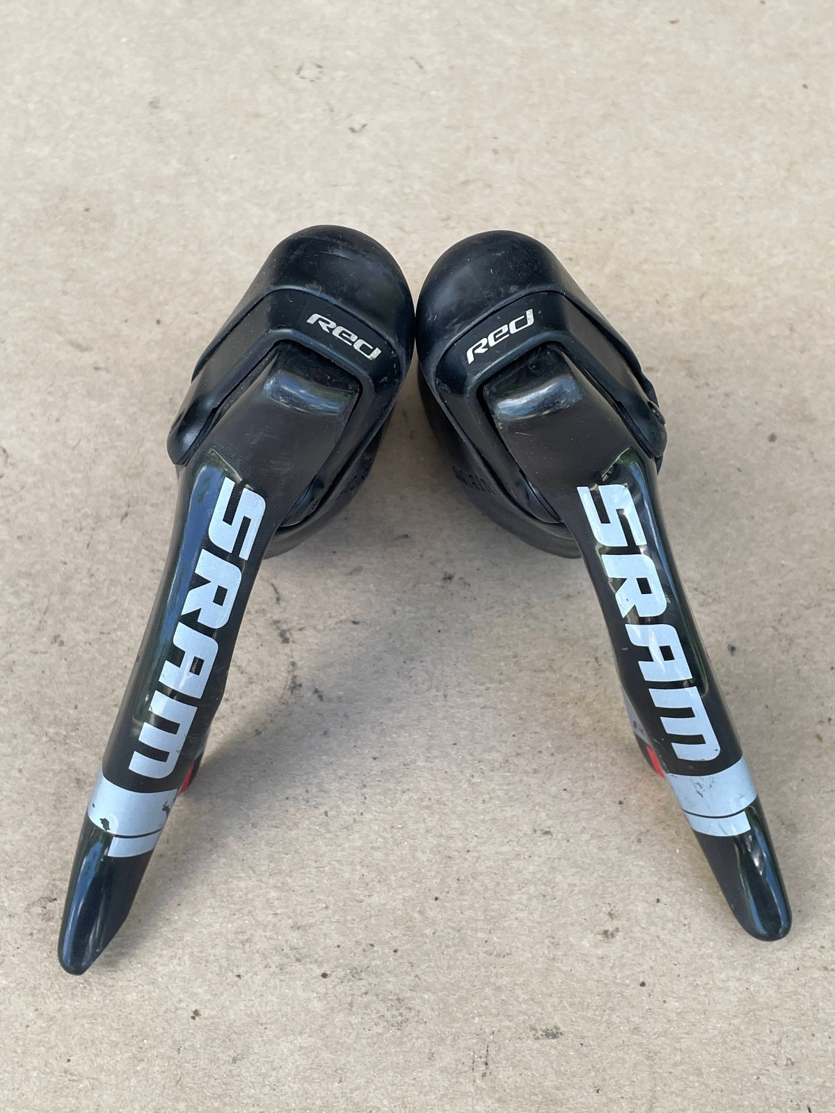 SRAM Red 10 speed Double Tap 2 x 10 Carbon Integrated Shifter/Rim Brake Levers