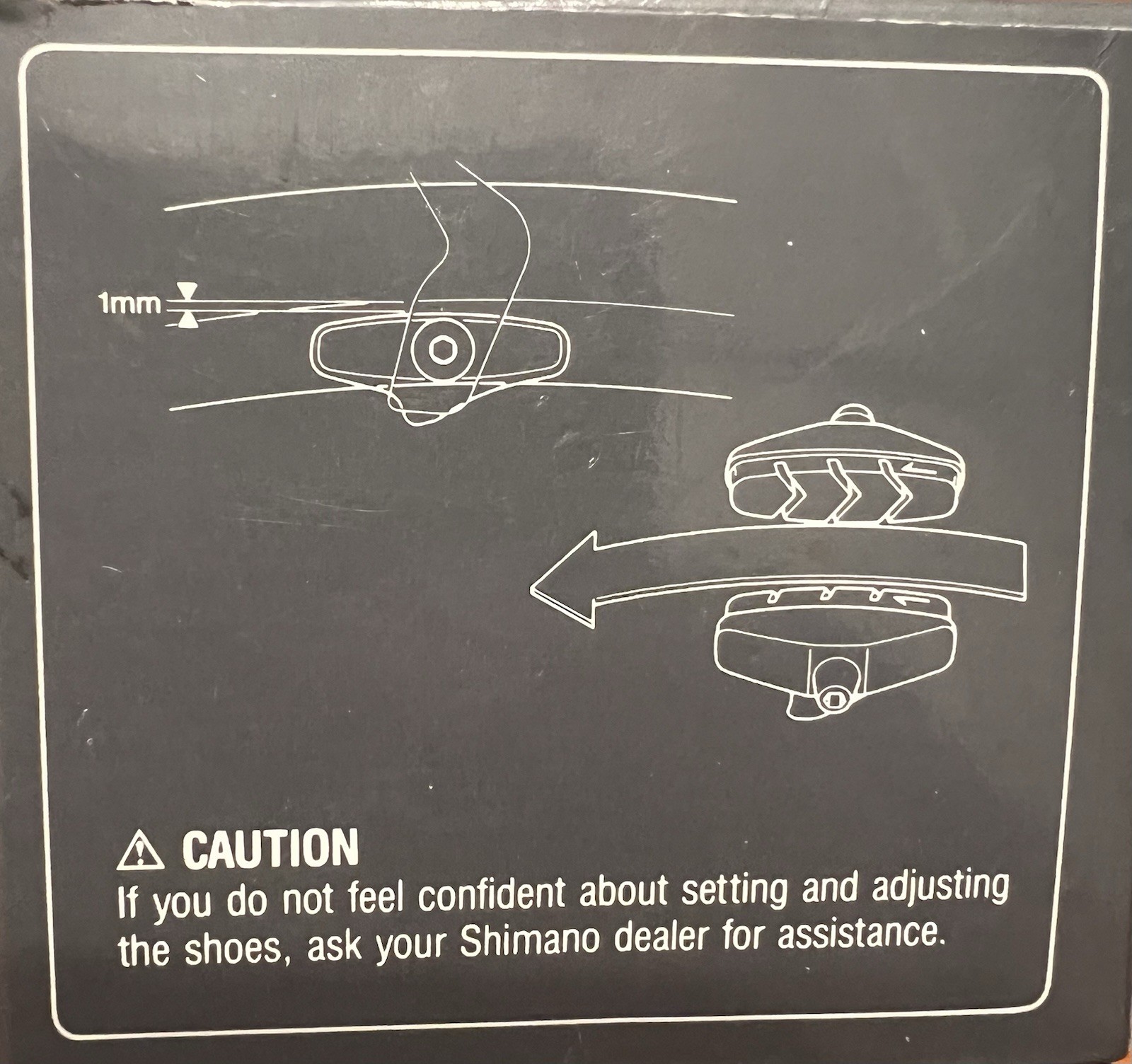 NEW! Shimano 600 ULTEGRA BR-6403 Brake Shoes For Caliper Brakes – 2 Pair