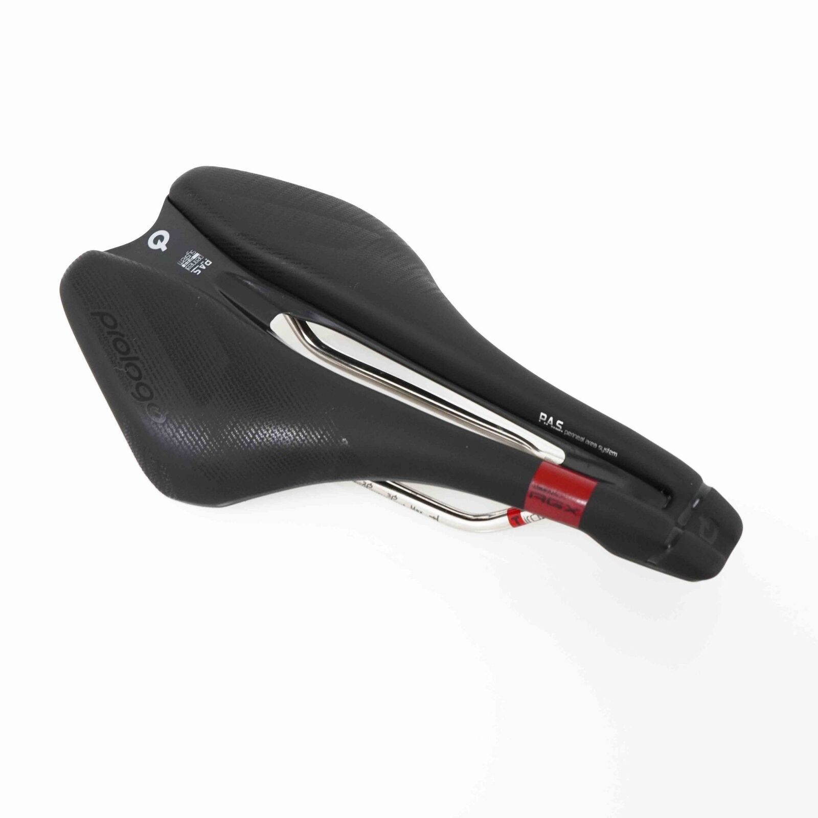 Prologo Dimension AGX 143 Tirox Rail TT / Triathlon / Road Bike Saddle Black