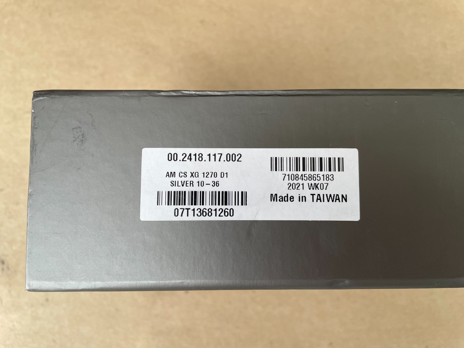 SRAM Force XG-1270 10-28t 12-speed cassette