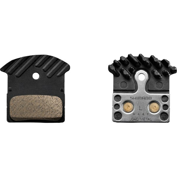 Shimano J04C Metal Bike Disc Brake Pads for XTR XT SLX with ICE Tech Cooling Fin