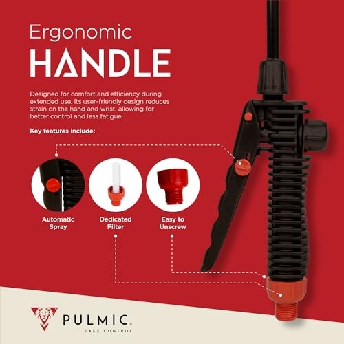 PULMIC Electric Sprayer Pegasus 35. 9.25-Gallon Cart 9 Gal Cart Sprayer