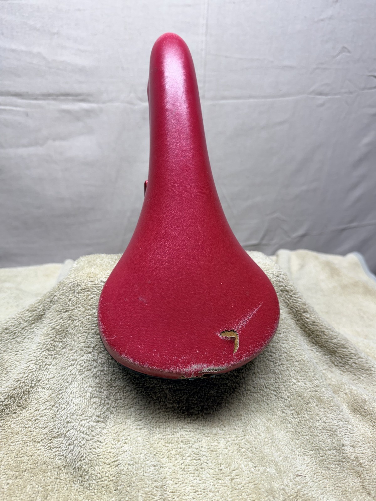 Vintage Mid-School BMX 96 Schwinn XS Seat & Post – Red – Clean 6/10